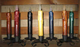 LED 7" Taper Candle
