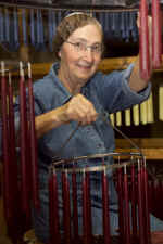 Candle Manufacturing Photo 5 - Dipping Taper Candles